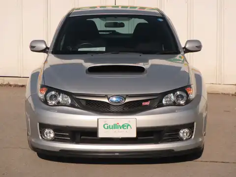 カタログ画像：インプレッサ （IMPREZA） ＷＲＸ ＳＴＩ Ａライン タイプＳ 2010年1月 CBA-GRF 2500cc スパークシルバー・メタリック 燃費10.0km / l フロント