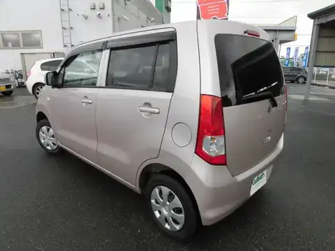 カタログ画像：ワゴンＲ （WAGON R） ＦＸ 2009年10月 DBA-MH23S 660cc ブルームピンクメタリック 燃費22.0km / l バック