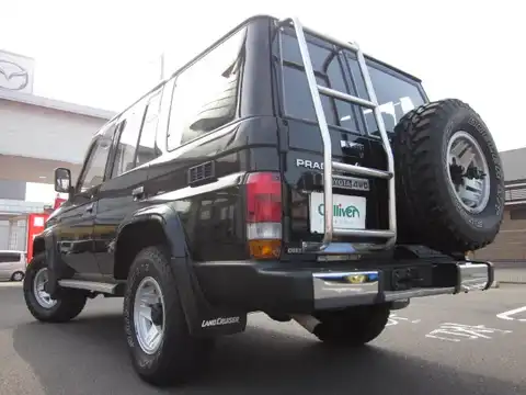 カタログ画像：ランドクルーザープラド （LAND CRUISER PRADO） ＥＸワイドリミテッド 1992年5月 Q-LJ78W 2400cc バック