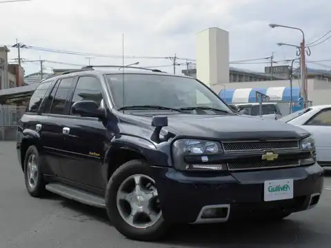 カタログ画像：シボレートレイルブレイザー （CHEVROLET TRAILBLAZER） ＬＴ 2009年1月 ABA-T360G 4200cc インベリアルブルー 燃費6.3km / l メイン（その他）