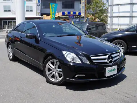 カタログ画像：Ｅクラス （E-CLASS） Ｅ３５０ クーペ 2009年7月 DBA-207356 3500cc オブシディアンブラック（Ｍ）orブラック（Ｓ） 燃費9.1km / l メイン（その他）