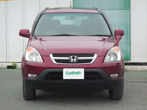 カタログ画像：ＣＲ－Ｖ （CR-V） フルマークｉＧ 2004年3月 ABA-RD5 2000cc キャンティレッド・パールorミラノレッド 燃費13.0km / l フロント