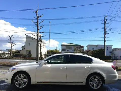 カタログ画像：ＧＳ （GS） ＧＳ４５０ｈ バージョンＬ 2007年10月 DAA-GWS191 3500cc ホワイトパールクリスタルシャインorフロスティパールマイカ 燃費14.2km / l 外装