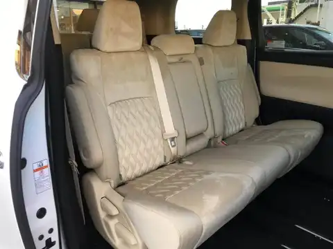 カタログ画像：ヴェルファイア （VELLFIRE） ２．５Ｘ 2018年10月 DBA-AGH30W 2500cc ホワイトパールクリスタルシャイン 燃費11.6km / l 内装