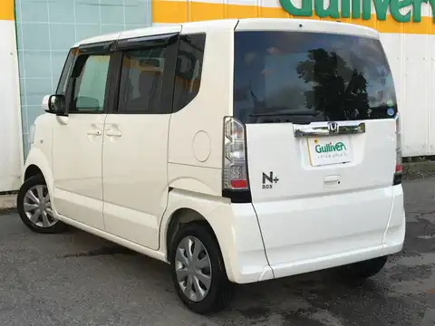 カタログ画像：Ｎ－ＢＯＸ＋ （N-BOX PLUS） Ｇ 2015年2月 DBA-JF2 660cc プレミアムホワイト・パールⅡ 燃費23.6km / l バック