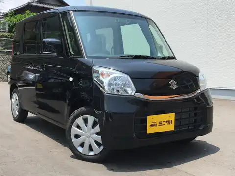 カタログ画像：スペーシア （SPACIA） Ｘ 2015年5月 DAA-MK42S 660cc ブルーイッシュブラックパール３ 燃費29.0km / l メイン（その他）