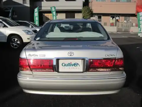 カタログ画像：クラウン （CROWN） ロイヤルエクストラＦｏｕｒ リミテッド 2003年4月 TA-JZS173 2500cc シルバーメタリック 燃費9.2km / l バック