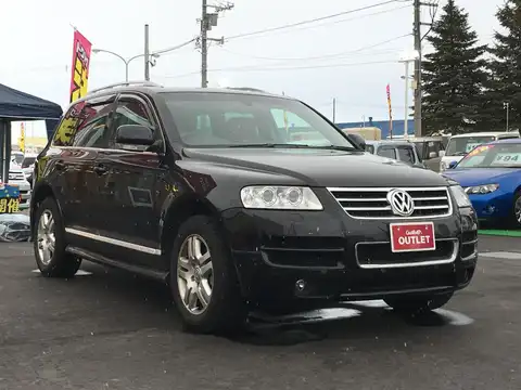 カタログ画像：トゥアレグ （TOUAREG） Ｖ８ シュトルツ 2007年1月 GH-7LAXQA 4200cc ブラックマジックパールエフェクト 燃費6.6km / l メイン（その他）