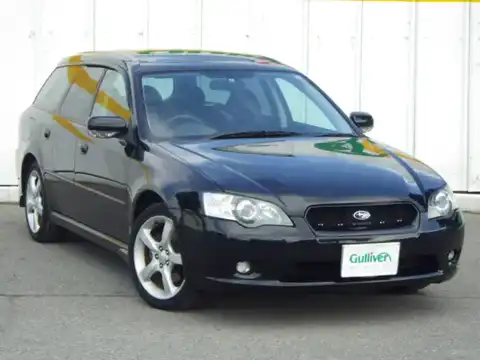 カタログ画像：レガシィツーリングワゴン （LEGACY TOURING WAGON） ２．０Ｒ Ｂスポーツ 2005年5月 TA-BP5 2000cc オブシディアンブラック・パール 燃費13.0km / l メイン（その他）