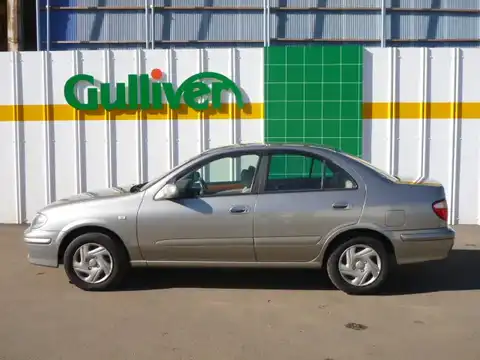 カタログ画像：ブルーバードシルフィ （BLUEBIRD SYLPHY） １５ｉ Ｇパッケージ 2002年4月 TA-FG10 1500cc チタニウムシルバー（Ｍ） 燃費16.0km / l 外装