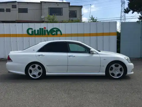 カタログ画像：クラウン （CROWN） アスリートＧパッケージ 2004年2月 CBA-GRS182 3000cc ホワイトパールクリスタルシャイン 燃費11.8km / l 外装