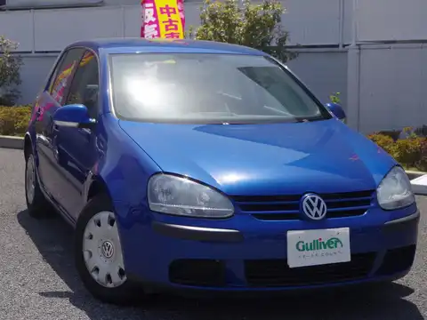 カタログ画像：ゴルフ （GOLF） Ｅ 2004年6月 GH-1KBAG 1600cc レーザーブルーパールエフェクト 燃費12.6km / l メイン（その他）