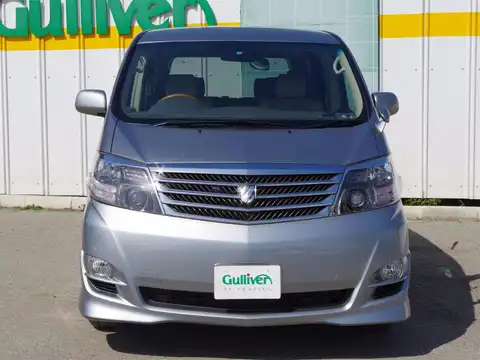 カタログ画像：アルファードＧ （ALPHARD G） ＭＳ プライムセレクション 2006年8月 TA-MNH10W 3000cc グレーメタリック 燃費8.9km / l フロント