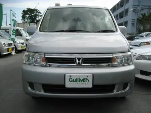 カタログ画像：ステップワゴン （STEPWAGON） Ｇ ＨＩＤエディション 2004年6月 CBA-RF3 2000cc サテンシルバー・メタリック 燃費12.0km / l フロント