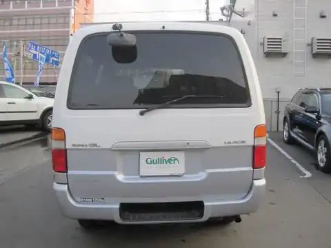 カタログ画像：ハイエースバン （HIACE VAN） スーパーＧＬ 1998年8月 KG-LH172V 3000cc ホワイト バック