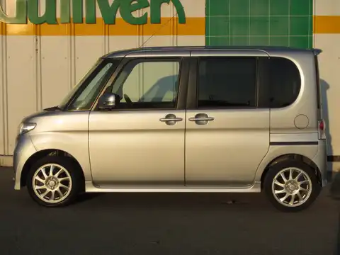 カタログ画像：タント （TANTO） カスタムＲＳ 2008年12月 CBA-L375S 660cc ブライトシルバーメタリック 燃費19.2km / l 外装