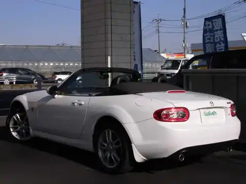 カタログ画像：ロードスター （ROADSTER） ＮＲ－Ａ 2012年7月 DBA-NCEC 2000cc クリスタルホワイトパールマイカ 燃費12.6km / l バック