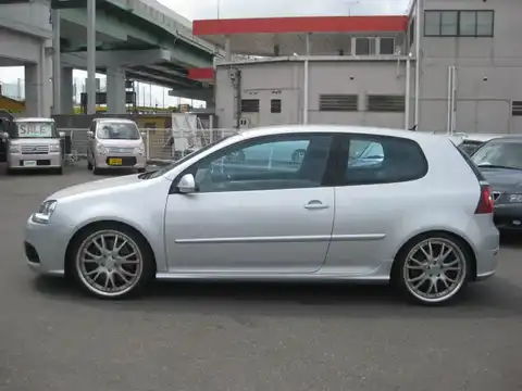 カタログ画像：ゴルフ （GOLF） Ｒ３２ 2007年9月 ABA-1KBUBF 3200cc リフレックスシルバーメタリック 燃費10.8km / l 外装