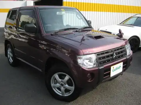 カタログ画像：パジェロミニ （PAJERO MINI） ＺＲ 2010年8月 ABA-H58A 660cc ラズベリーレッドパール メイン（その他）