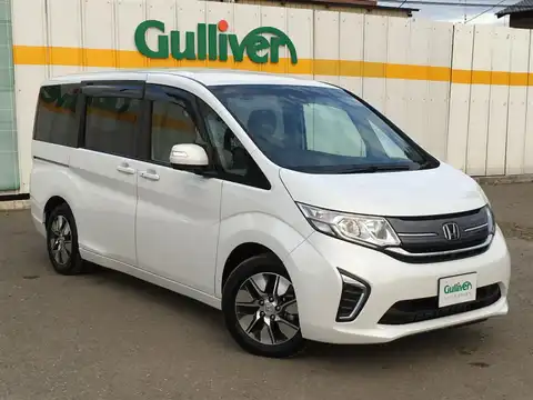 カタログ画像：ステップワゴン （STEPWAGON） Ｇ・ＥＸ 2015年4月 DBA-RP1 1500cc ホワイトオーキッド・パール 燃費16.2km / l メイン（その他）