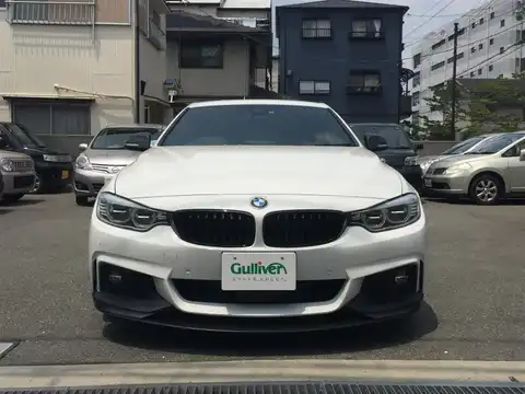 カタログ画像：４シリーズ （4 SERIES） ４２８ｉクーペ Ｍスポーツ 2013年9月 DBA-3N28 2000cc アルピン・ホワイトⅢ（ソリッド・カラー） 燃費15.2km / l フロント