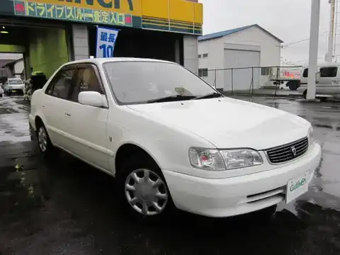 カタログ画像：カローラ （COROLLA） ＳＥサルーン Ｌセレクション 1997年4月 E-AE114 1600cc スーパーホワイトII 燃費12.6km / l メイン（その他）