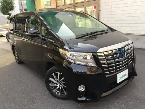 カタログ画像：アルファードハイブリッド （ALPHARD HYBRID） ハイブリッド エグゼクティブラウンジ 2015年1月 DAA-AYH30W 2500cc ブラック 燃費18.4km / l メイン（その他）