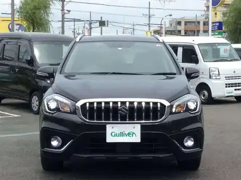 カタログ画像：ＳＸ４ Ｓクロス （SX4 S CROSS） ベースグレード 2019年10月 DBA-YB22S 1600cc コスミックブラックパールメタリック 燃費15.2km / l フロント