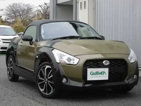 カタログ画像：コペン （COPEN） エクスプレイ 2016年4月 DBA-LA400K 660cc オフビートカーキメタリック 燃費22.2km / l メイン（その他）