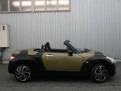 カタログ画像：コペン （COPEN） エクスプレイ Ｓ 2015年6月 DBA-LA400K 660cc オフビートカーキメタリック 燃費22.2km / l 外装