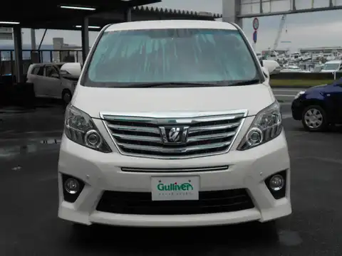 カタログ画像：アルファード （ALPHARD） ３５０Ｓ Ｃパッケージ 2014年4月 DBA-GGH25W 3500cc ゴールドパールクリスタルシャイン 燃費9.1km / l フロント