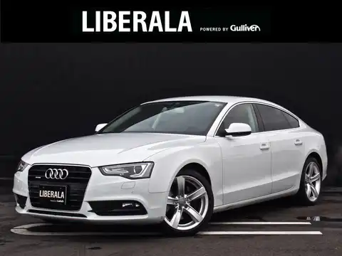 カタログ画像：Ａ５スポーツバック （A5 SPORTBACK） ２．０ＴＦＳＩクワトロ 2013年7月 DBA-8TCDNL 2000cc アイビスホワイト 燃費13.6km / l 外装