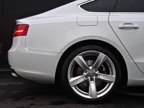 カタログ画像：Ａ５スポーツバック （A5 SPORTBACK） ２．０ＴＦＳＩクワトロ 2013年7月 DBA-8TCDNL 2000cc アイビスホワイト 燃費13.6km / l タイヤ