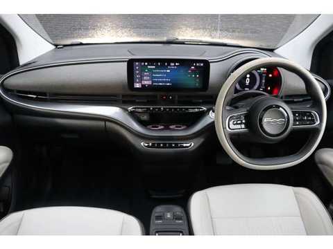 カタログ画像：５００ｅ （500e） アイコン 2022年6月 ZAA-FA1 アイス ホワイト フロント