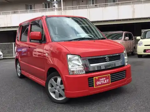 カタログ画像：ワゴンＲ （WAGON R） ＦＸリミテッドⅡ 2004年6月 CBA-MH21S 660cc ブライトレッド２ 燃費18.8km / l メイン（その他）