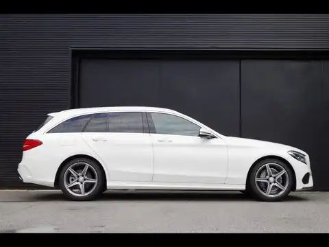 カタログ画像：Ｃクラスステーションワゴン （C-CLASS STATIONWAGON） Ｃ１８０ ステーションワゴン スポーツ 2014年10月 DBA-205240C 1600cc ポーラーホワイト（Ｓ） 燃費16.5km / l 外装