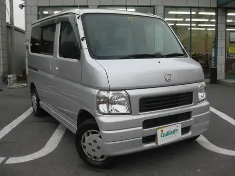 カタログ画像：バモス （VAMOS） Ｍ 2003年4月 LA-HM1 660cc ストームシルバー・メタリック 燃費18.0km / l メイン（その他）