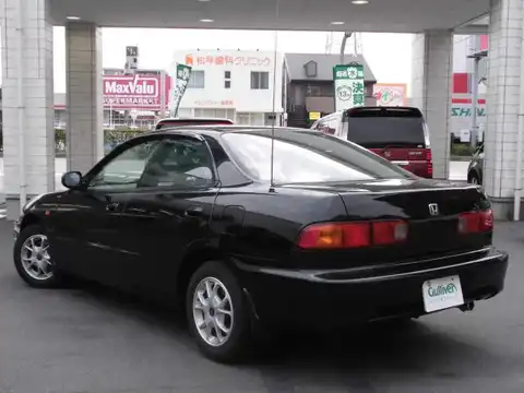 カタログ画像：インテグラ （INTEGRA） ハイグラッドスタイル 2000年4月 GF-DB6 1600cc スターライトブラック・パール 燃費15.4km / l バック