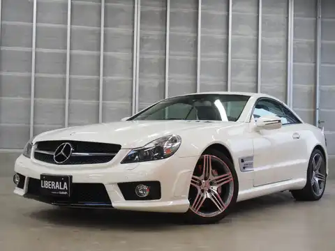 カタログ画像：ＳＬ （SL） ＳＬ６３ ＡＭＧ 2008年10月 CBA-230470 6300cc アラバスターホワイト（Ｓ） 燃費4.7km / l 外装