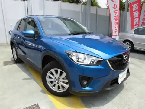 カタログ画像：ＣＸ－５ （CX-5） ２０Ｓ 2013年10月 DBA-KEEFW 2000cc ブルーリフレックスマイカ 燃費16.4km / l メイン（その他）