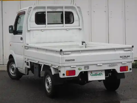 カタログ画像：スクラムトラック （SCRUM TRUCK） ＫＣスペシャル 2002年5月 LE-DG63T 660cc スペリアホワイト 燃費17.2km / l バック