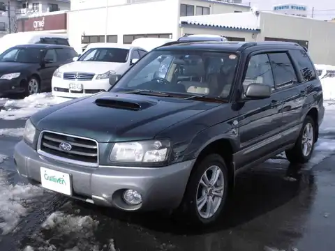 カタログ画像：フォレスター （FORESTER） ＸＴ Ｌ．Ｌ．Ｂｅａｎエディション 2004年2月 TA-SG5 2000cc ナチュラルグリーン・マイカ／カーボングレー・メタリック 燃費13.0km / l 外装