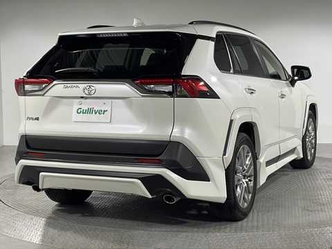 カタログ画像：ＲＡＶ４ （RAV4） Ｇ Ｚパッケージ 2024年12月 6BA-MXAA54 2000cc プラチナホワイトパールマイカ 燃費15.2km / l バック