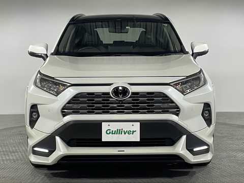 カタログ画像：ＲＡＶ４ （RAV4） Ｇ Ｚパッケージ 2024年12月 6BA-MXAA54 2000cc プラチナホワイトパールマイカ 燃費15.2km / l フロント