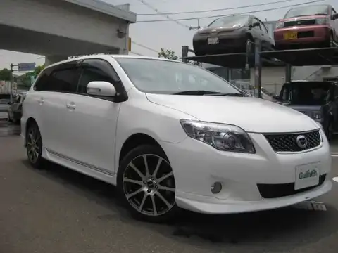 カタログ画像：カローラフィールダー （COROLLA FIELDER） １．８Ｓ エアロツアラー 2010年4月 DBA-ZRE144G 1800cc スーパーホワイトⅡ 燃費15.6km / l メイン（その他）