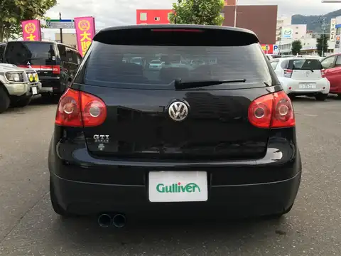 カタログ画像：ゴルフ （GOLF） ＧＴＩ 2007年1月 GH-1KAXX 2000cc ブラックマジックパールエフェクト 燃費12.6km / l バック