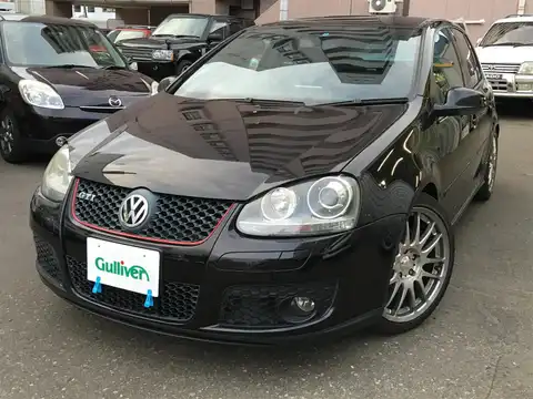 カタログ画像：ゴルフ （GOLF） ＧＴＩ 2007年1月 GH-1KAXX 2000cc ブラックマジックパールエフェクト 燃費12.6km / l 外装