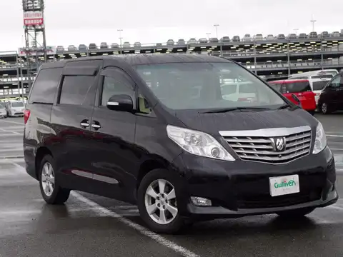 カタログ画像：アルファード （ALPHARD） ３５０Ｘ 2008年5月 DBA-GGH20W 3500cc ブラック 燃費9.5km / l メイン（その他）