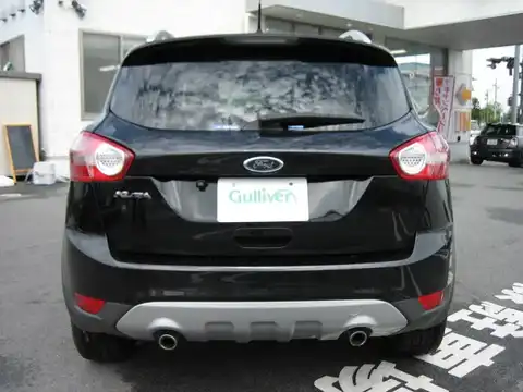 カタログ画像：クーガ （KUGA） タイタニアム キネティックモーション 2012年5月 ABA-WF0HYDP 2500cc パンサーブラック バック