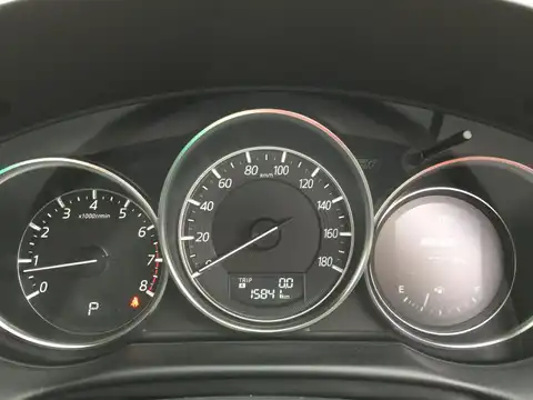 カタログ画像：ＣＸ－５ （CX-5） ２０Ｓ 2015年1月 DBA-KEEFW 2000cc クリスタルホワイトパールマイカ 燃費16.4km / l 内装